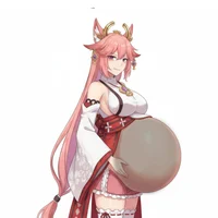 Pregnant Yae Miko