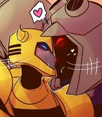 Blitzwing x Bee