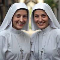2 Nuns twin