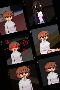 Making a joke to mom