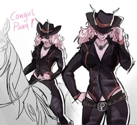 Cowgirl Mina Ashido