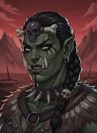 She-Orc captor 