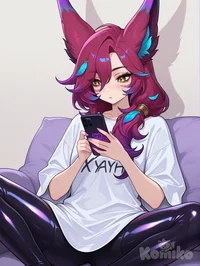 Latex wear Xayah