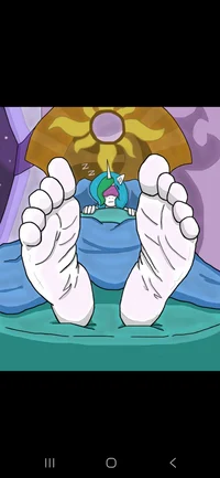 Celestia- feet