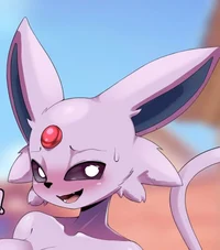 Giantess Espeon user