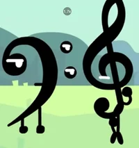 Bass clef-KFC 