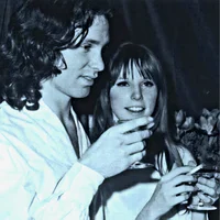 Jim Morrison and pam