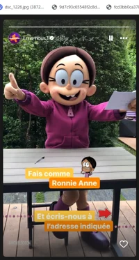 Ronnie Anne Mascot
