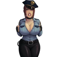 Bimbo Policewoman