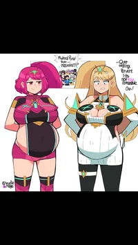 Preg Pyra and Mythra
