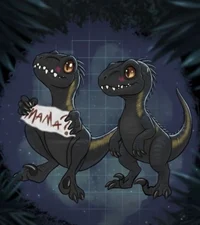2 Baby Indoraptors
