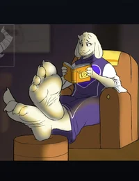 Toriel -resting