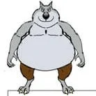 Fat wolf