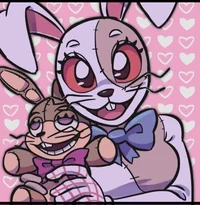 Glitchtrap and Vanny