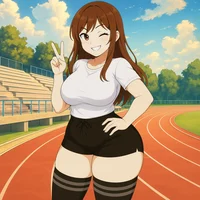 College Track Runner