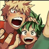 Izuku and Katsuki 