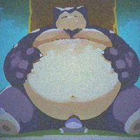 Purple snorlax