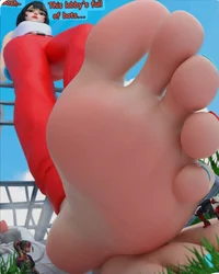 Fortnite girl feet