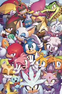 The whole Sonic cast