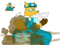 Adam the plumber fox