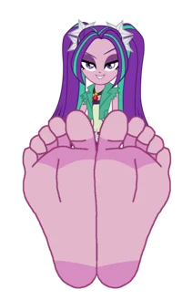 Aria Blaze feet