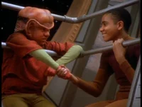 Jake Sisko and Nog
