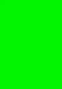 It just green