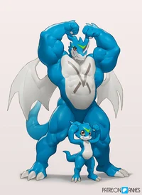 Muscular ExVeemon