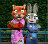 Zootopia mascots