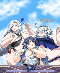 The gluttonous three