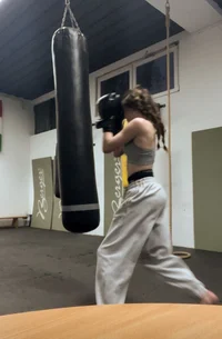 Boxing girl