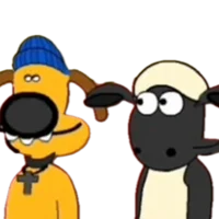 Shaun and Bitzer