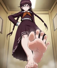 Touko Fukawa Feet 