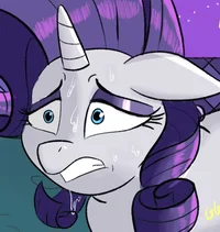 Rarity the big farte