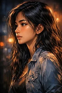 Restless Young Woman