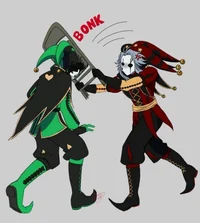 -Harlequin y Pierrot