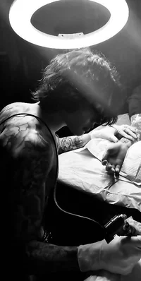 Tattooist boyfriend