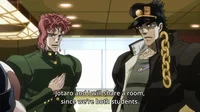 Jotaro and Kakyoin