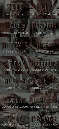 34- Greek Gods