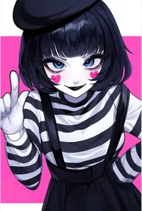 Mime girl