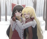 Marisa and Reimu
