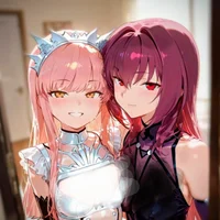 Medb y Scathach FGO