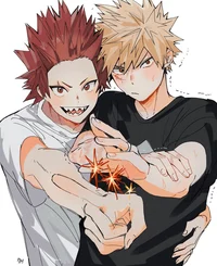 Eijiro and Katsuki