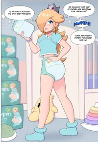 Rosaline diapered