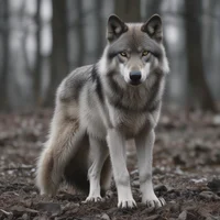 Forest wolf 