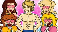 Mario girl with link
