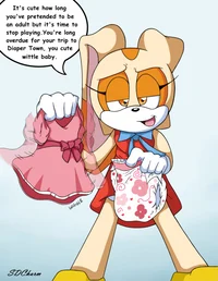Cream The Rabbit-Mom