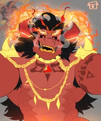 Burning spice dragon