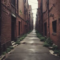Dangerous alleyway