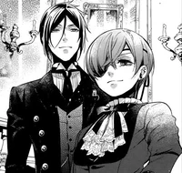 Sebastian and ciel